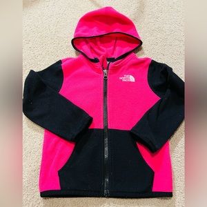 Baby girl North Face fleece
